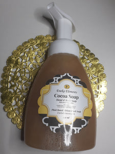 Cocoa Soap | Foaming Hand and Body Soap | African Black Soap
